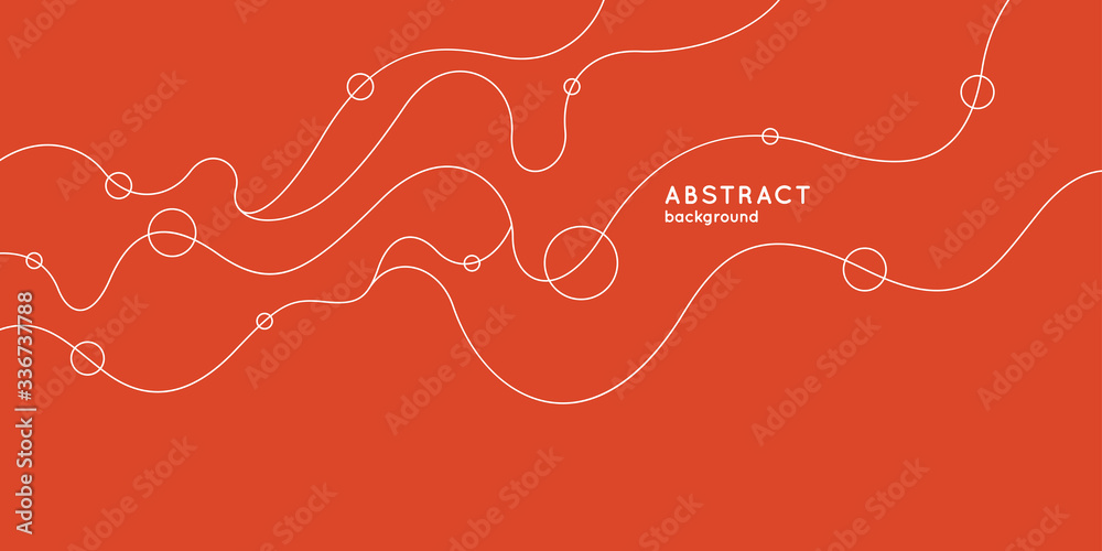 Poster modern background with abstract elements and dynamic shapes. vector illustration.