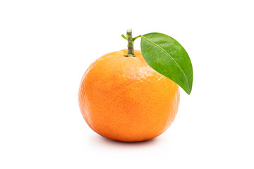 Orange  isolated on white background.