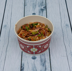 Spicy Thai Squid in Bowl 2