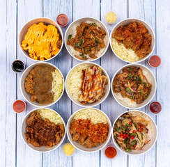 Mixed Selection of Fried Chicken Dishes  27