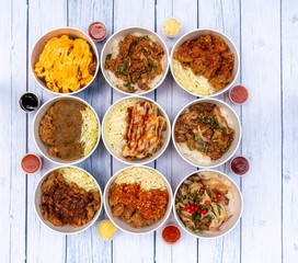 Mixed Selection of Fried Chicken Dishes  26