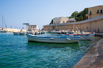 Fototapeta na wymiar Marina di Tricase, Puglia, Italia