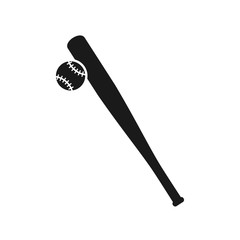 baseball vector icon in trendy flat design