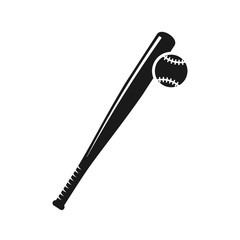 baseball vector icon in trendy flat design