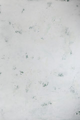 White with green concrete background or texture. Copyspace.