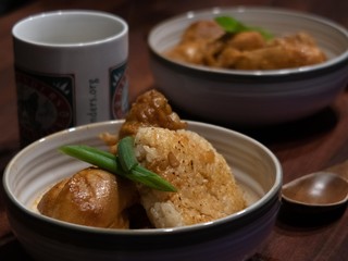 Braised chicken and a dinner for two