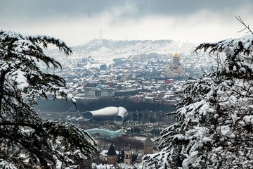 Zimowe Tbilisi