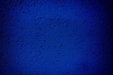 Dark Blue Mortar Wall Background.