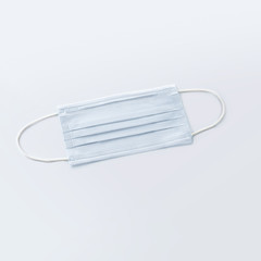 Safety medical breathing masks.  Dust protection respirator.  inside and outside pollution protect...