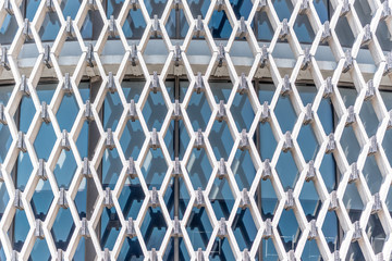 Fototapeta premium metal grid background