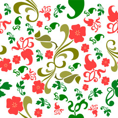 textile seamless design pattern in illustrator