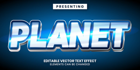Editable text effect - Shiny modern game style