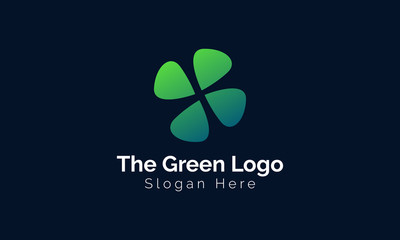 Green Leaf Logo Design