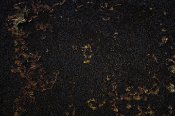 Rusty Metal Sheet Texture Background.