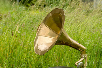 Old gramophone