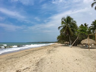 Beach near Palomino, Colombia