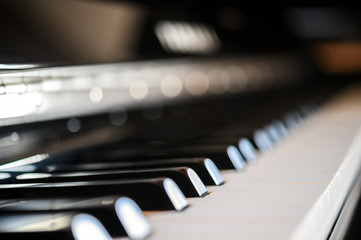 Closeup of a piano keyboard © Minerva Studio