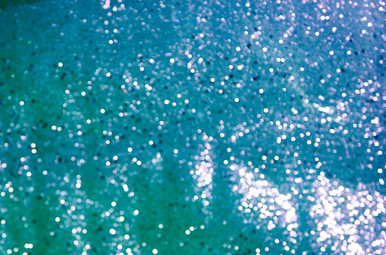 Close up of glitter background