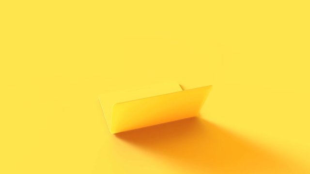 Yellow Laptop 360 Animation 400 Frames 3d illustration 3d render 3d animation