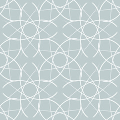 Seamless vector in geometric ornamental style.