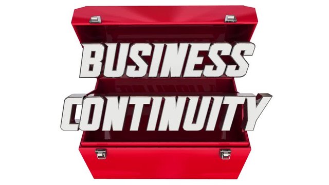 Business Continuity Crisis Response Plan Recovery Toolbox Resources 3d Animation