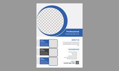 Brochure design, cover modern layout, annual report, poster, flyer in A4 with colorful triangles