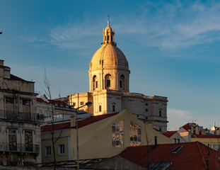 Fototapeta na wymiar The Pantheon, Church of Santa Engrácia , Lisbon, Portugal