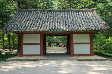 Pohyonsa buddhist temple, North Korea