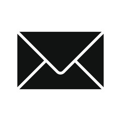 Mail icon isolated vector Illustration.