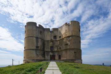 Fototapeta na wymiar Evoramonte city castle in Alentejo, Portugal