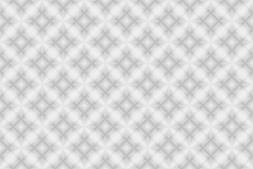 Fototapeta premium 3d rendering. seamless modern white gray square grid pattern wall design texture background.