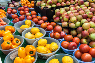 fruits and vegetables