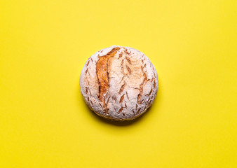 Artisan sourdough bread. Homemade wheat bread
