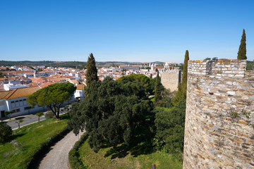 Vila Vicosa castle view in alentejo, Portugal