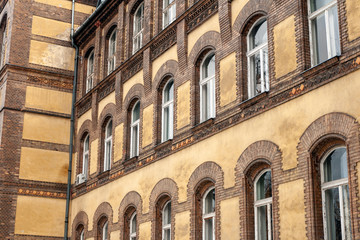 Fototapeta na wymiar Lutheran grammar school in the seventh district of Budapest, Hungary.