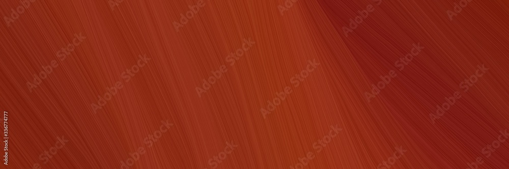 Aufkleber elegant flowing header with saddle brown, sienna and dark red colors. graphic with space for text or image. can be used as header or banner