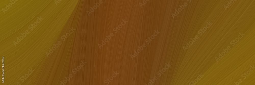 Aufkleber elegant surreal horizontal header with saddle brown, chocolate and brown colors. graphic with space for text or image. can be used as header or banner