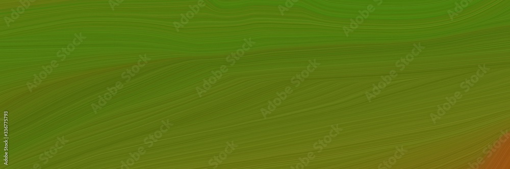 Aufkleber elegant colorful header design with dark green, olive drab and brown colors. graphic with space for text or image. can be used as header or banner