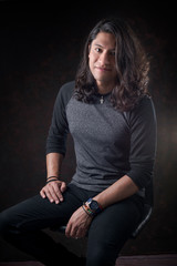 Hombre en sesi&oacute;n empresarial