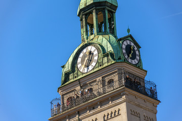 St Peter's Church gothic cathedral, Munich, Bavaria