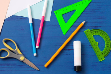 Child makes box for sweets in form of Easter Bunny. Step 1