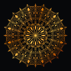 Luxury mandala background with arabesque pattern arabic islamic east style for Wedding card, book cover.
