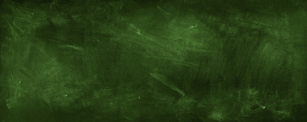 Green blackboard or chalkboard