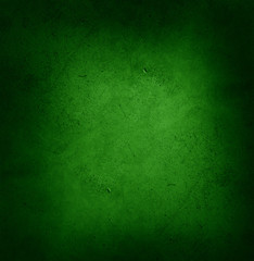 Green concrete wall
