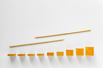 Collage of wooden bars