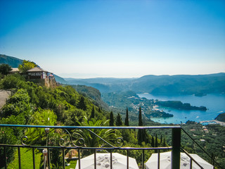 Beautful view at Corfu Island, Greece