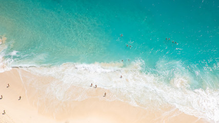 waves on the beach in Bali
Nusa Penida