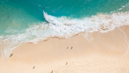 waves on the beach in Bali
Nusa Penida