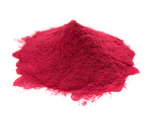 Red heap paint for India color festival