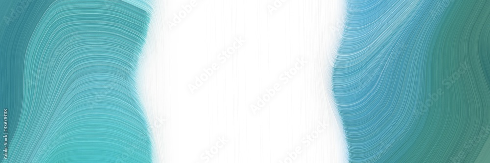 Poster modern colorful designed horizontal header with cadet blue, lavender and sky blue colors. graphic with space for text or image. can be used as header or banner
